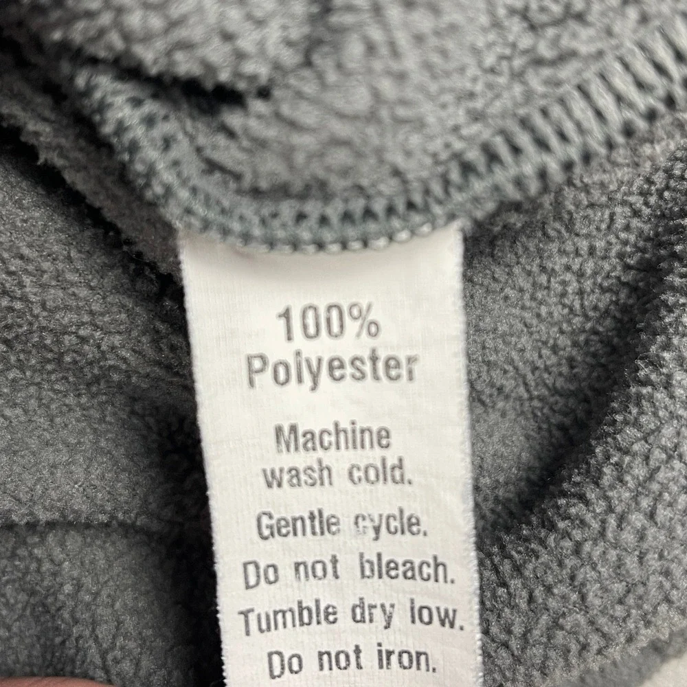Vineyard‎ Vines Men Small Gray Fleece Full Zip Jacket Contrast Pocket